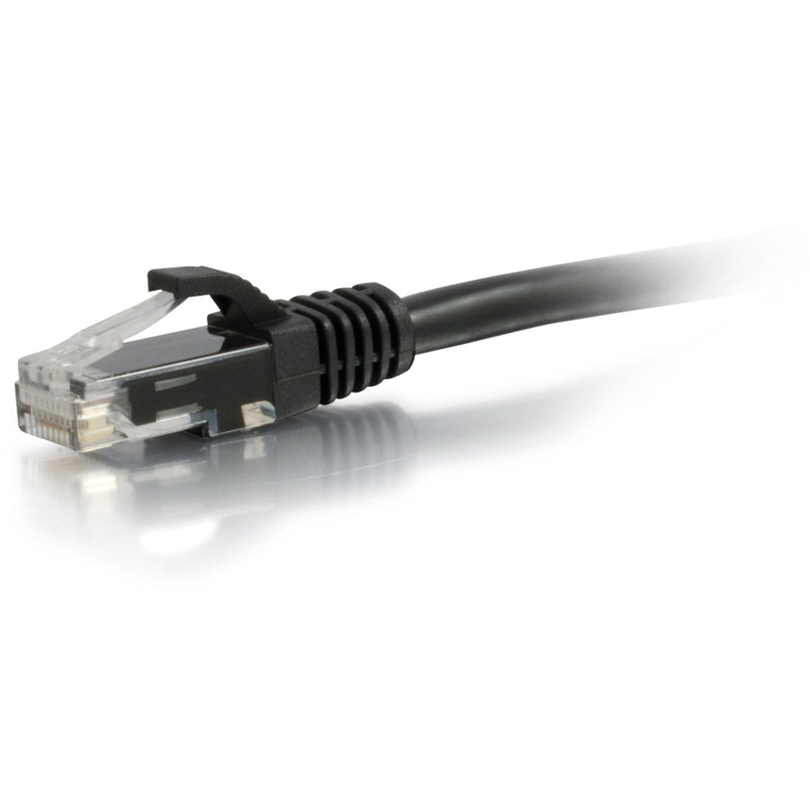 Alternate-Image1 Image for C2G 7ft Cat5e Ethernet Cable - Snagless Unshielded (UTP) - Black