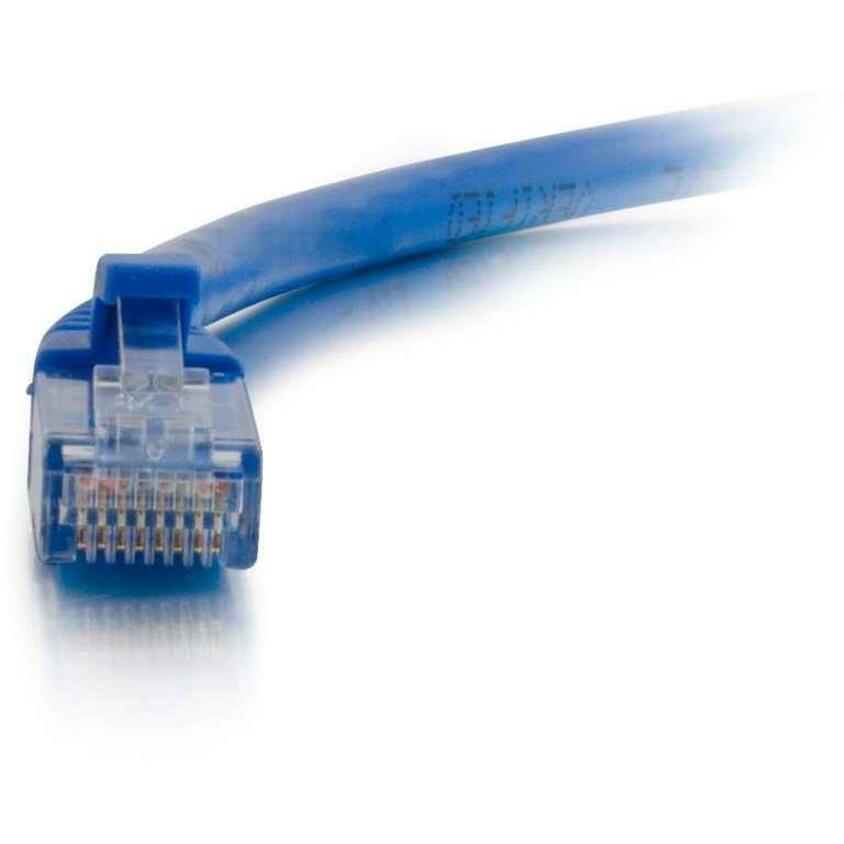 Front Image for C2G 25ft Cat5e Ethernet Cable - Snagless Unshielded (UTP) - Blue