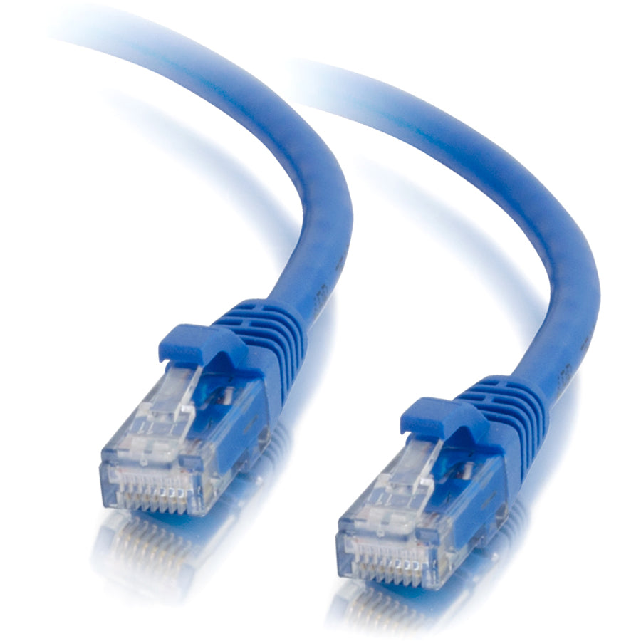 Alternate-Image2 Image for C2G 25ft Cat5e Ethernet Cable - Snagless Unshielded (UTP) - Blue