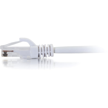 Alternate-Image1 Image for C2G 7ft Cat6 Ethernet Cable - Snagless Unshielded (UTP) - White