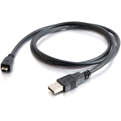 Alternate-Image1 Image for C2G 3.3ft (1m) USB 2.0 A to Mini-B Cable - USB A to B - Black