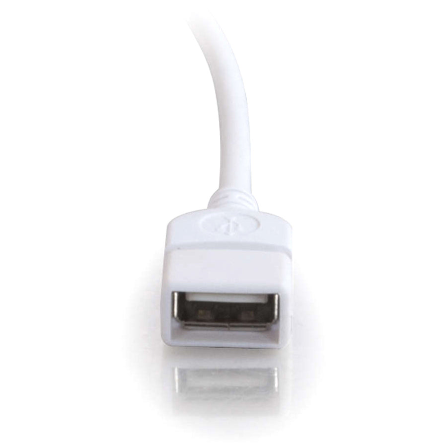 Alternate-Image3 Image for C2G 3m (10ft) USB Extension Cable - USB 2.0 A to USB A - M/F