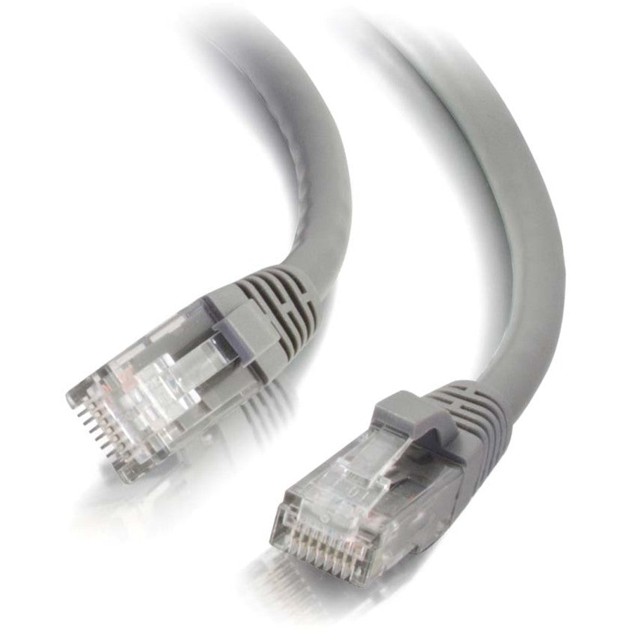 Alternate-Image2 Image for C2G 50ft Cat6 Ethernet Cable - Snagless - 550MHz - Grey