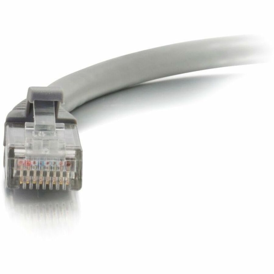 Alternate-Image3 Image for C2G 25ft Cat6 Ethernet Cable - Snagless Unshielded (UTP) - Gray