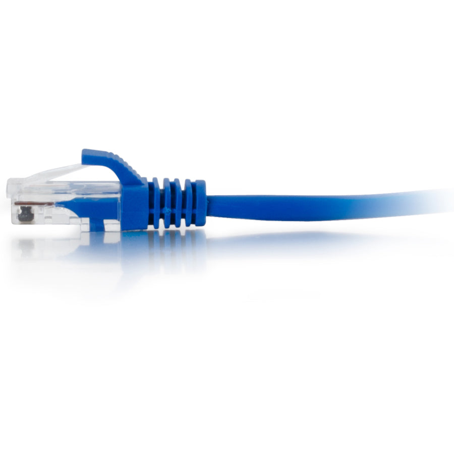 Alternate-Image4 Image for C2G 10ft Cat5e Snagless Unshielded UTP Ethernet Network Patch Cable (RJ45 M/M), Blue, Standard RJ45 Connectors, 5600pf/100m