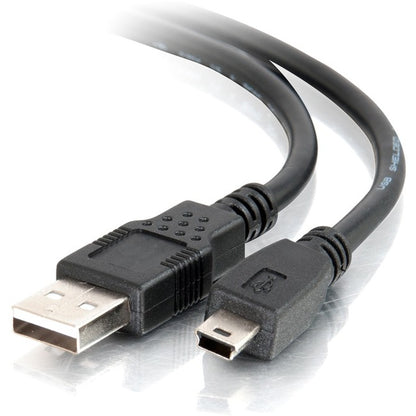 Main Image for C2G 2m (6.6ft) USB 2.0 Cable - USB Cable - USB-A Male to USB Mini-B Male - Black