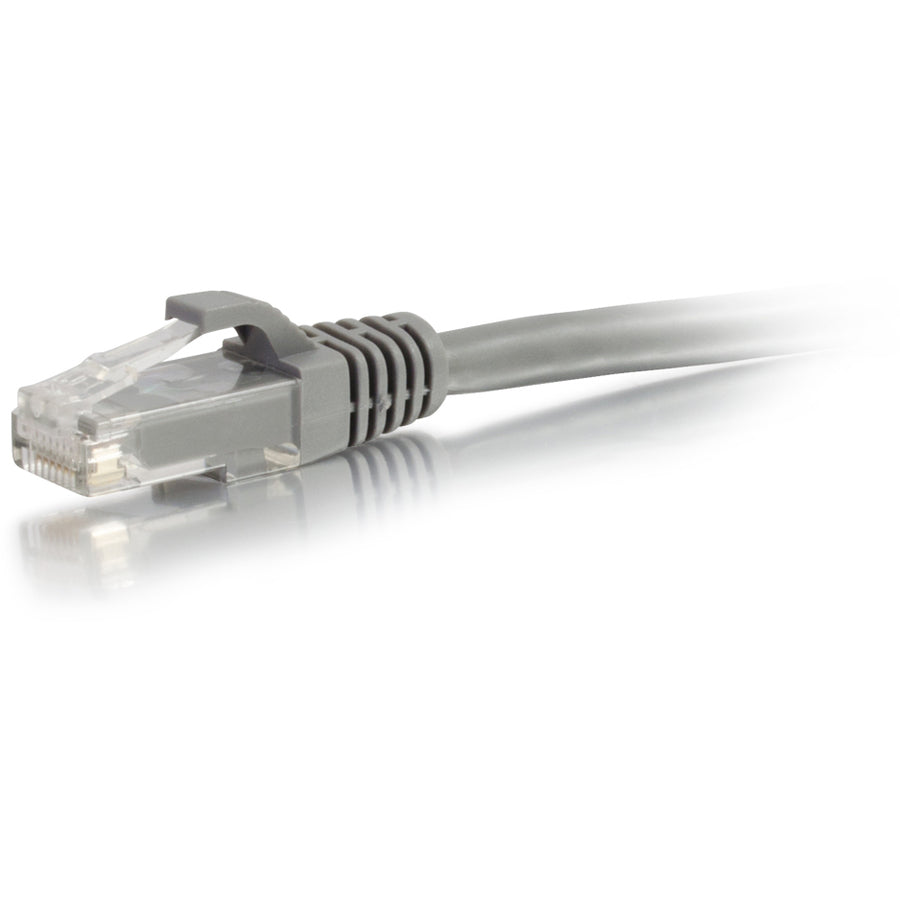 Alternate-Image2 Image for C2G 10ft Cat5e Ethernet Cable - Snagless Unshielded (UTP) - Gray