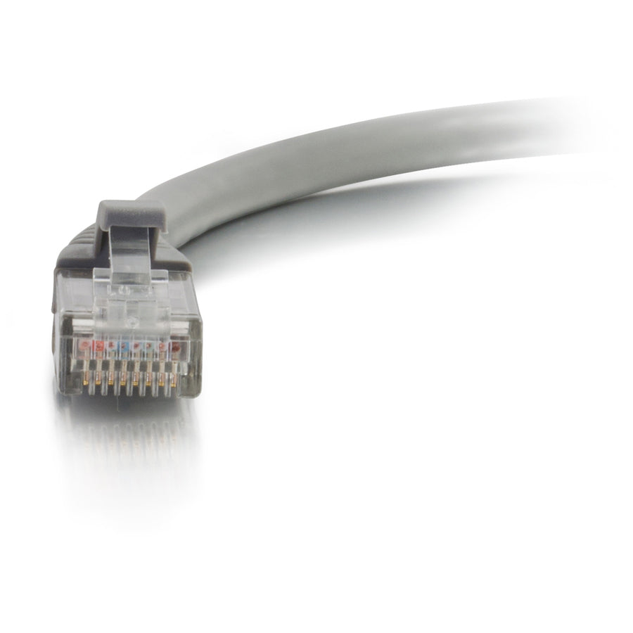 Alternate-Image3 Image for C2G 10ft Cat5e Ethernet Cable - Snagless Unshielded (UTP) - Gray