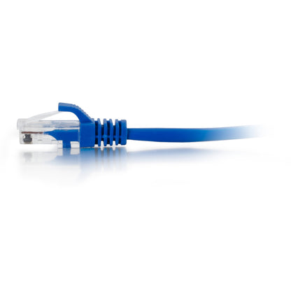 Alternate-Image4 Image for C2G 7ft Cat5e Snagless Unshielded UTP Ethernet Network Patch Cable (RJ45 M/M), Blue, Standard RJ45 Connectors, 5600pf/100m