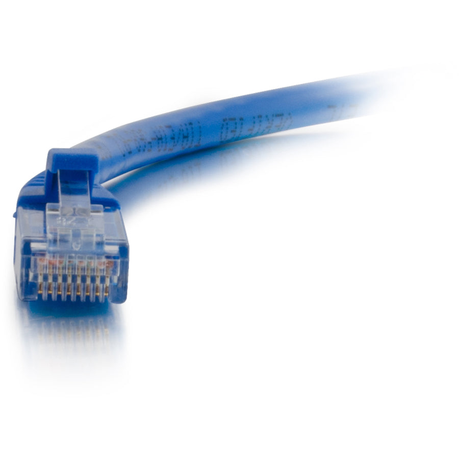 Alternate-Image2 Image for C2G 25ft Cat6 Snagless Unshielded UTP Ethernet Network Patch Cable (RJ45 M/M), Blue, Standard RJ45 Connectors, 5600pf/100m