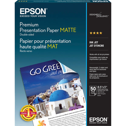 Main Image for Epson Premium Double-sided Matte Paper