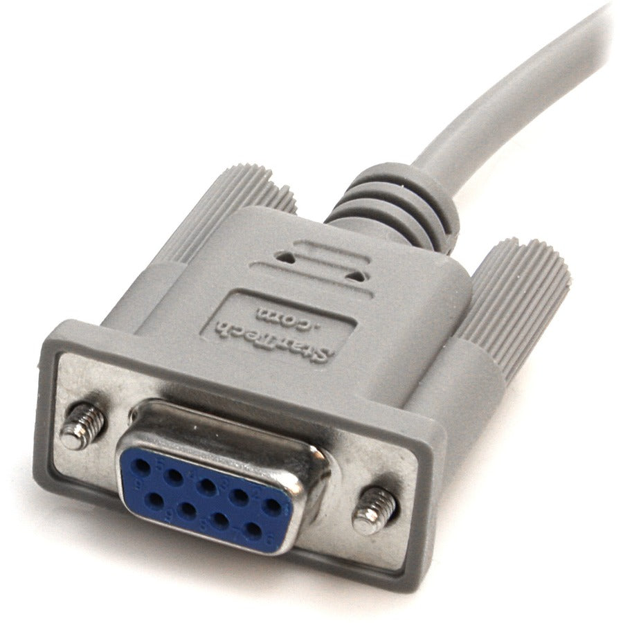 Alternate-Image1 Image for StarTech.com Serial Null modem cable - DB-9 (F) - DB-9 (F) - 3 m
