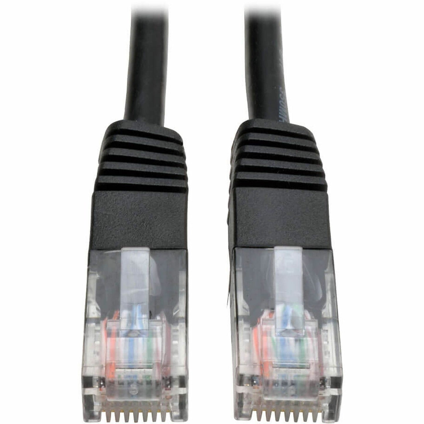 Main Image for Eaton Tripp Lite Series Cat5e 350 MHz Molded (UTP) Ethernet Cable (RJ45 M/M), PoE - Black, 25 ft. (7.62 m)