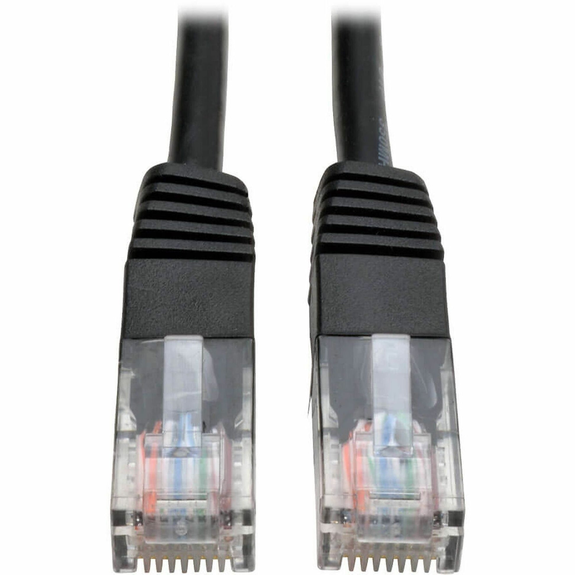 Main Image for Eaton Tripp Lite Series Cat5e 350 MHz Molded (UTP) Ethernet Cable (RJ45 M/M), PoE - Black, 25 ft. (7.62 m)