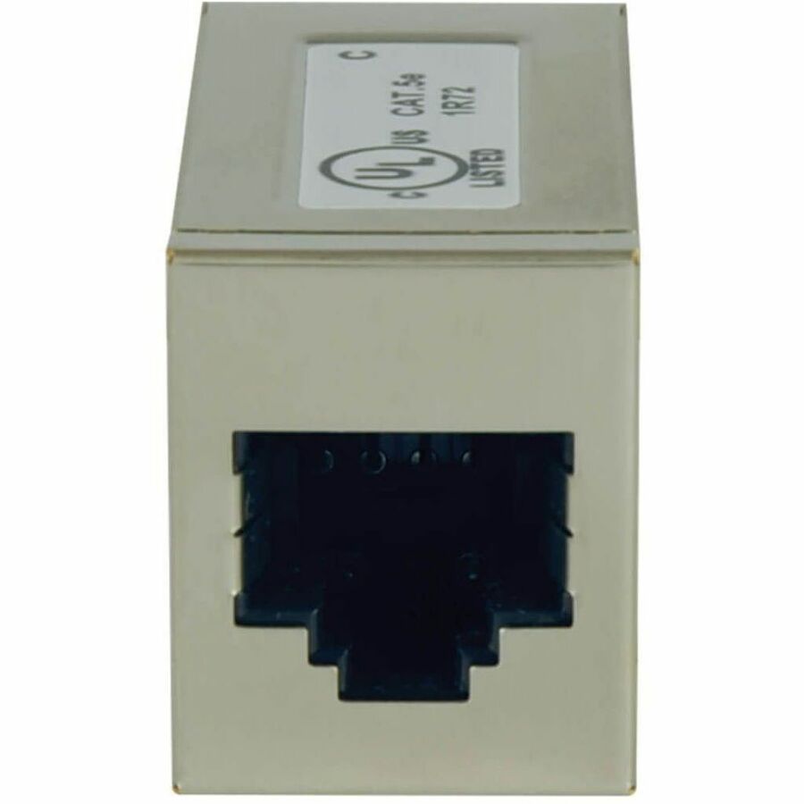 Alternate-Image1 Image for Tripp Lite by Eaton Cat5e Cat5 Straight Through Modular Shielded In-Line Coupler RJ45 F/F