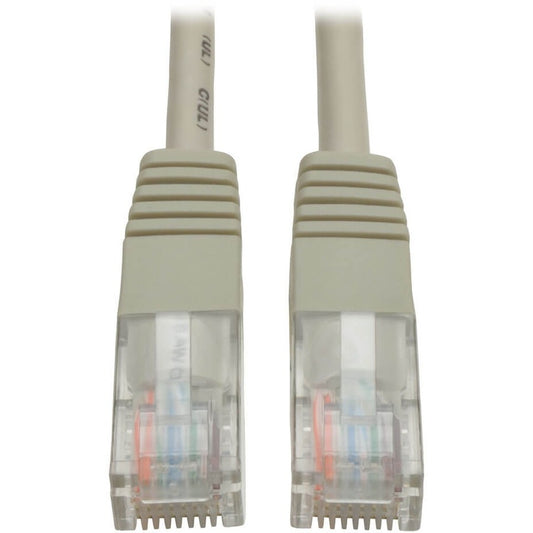Main Image for Tripp Lite by Eaton Cat5e 350 MHz Molded (UTP) Ethernet Cable (RJ45 M/M) PoE - Gray 50 ft. (15.24 m)