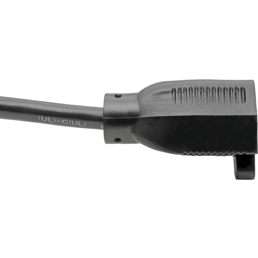 Alternate-Image3 Image for Eaton Tripp Lite Series NEMA 5-15R to C14 Computer AC Power Cable - 13A, 125V, 16 AWG, 2 ft. (0.61 m), Black