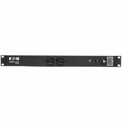 Alternate-Image4 Image for Eaton Tripp Lite Series Isobar 12-Outlet Network Server Surge Protector, 15 ft. (4.57 m) Cord with 5-20P Plug, 3840 Joules, Diagnostic LEDs, 1U Rackmount