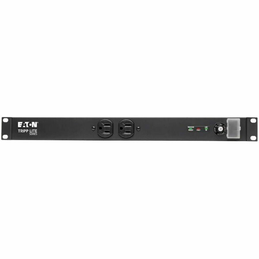 Alternate-Image4 Image for Tripp Lite by Eaton Isobar 12-Outlet Network Server Surge Protector 15 ft. (4.57 m) Cord with L5-20P Plug 3840 Joules Diagnostic LEDs 1U Rackmount