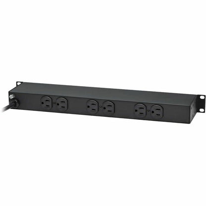 Alternate-Image4 Image for Eaton Tripp Lite Series 1U Rack-Mount Power Strip, 120V, 15A, 5-15P, 12 Outlets (6 Front-Facing, 6-Rear-Facing), 15 ft. (4.57 m) Cord