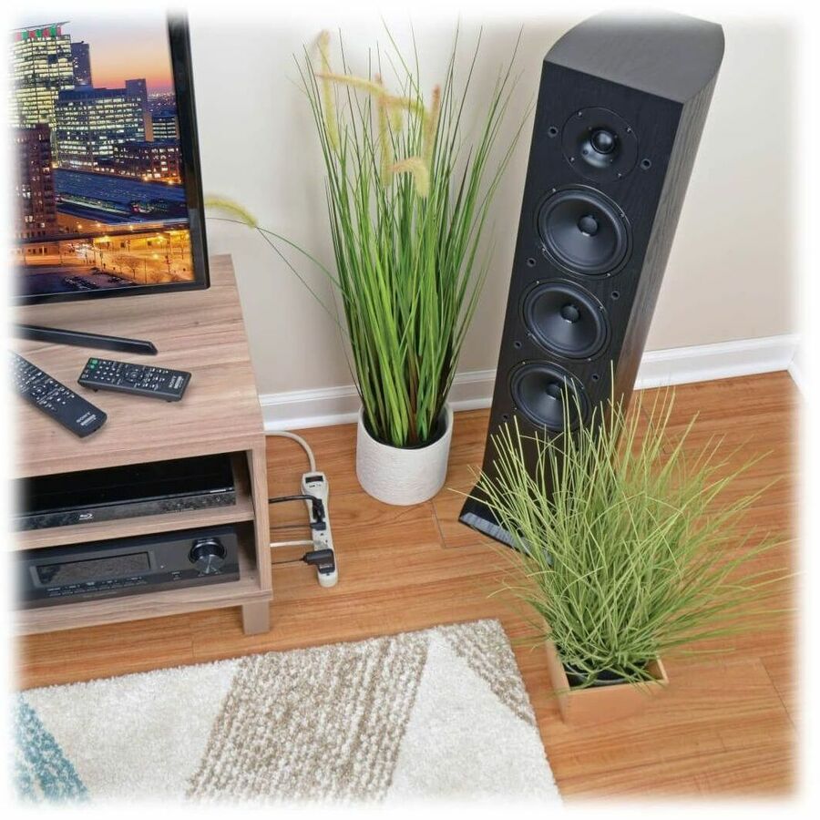 Alternate-Image2 Image for Eaton Tripp Lite Series Protect It! 6-Outlet Home Computer Surge Protector, 2 ft. (0.61 m) Cord, 180 Joules