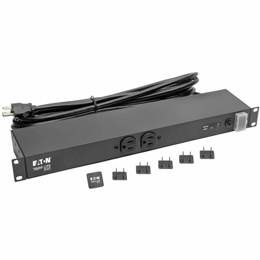 Alternate-Image5 Image for Tripp Lite by Eaton Isobar Surge Protector Rackmount 12 Outlet 15' Cord Metal 1URM