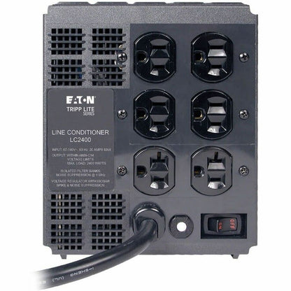 Alternate-Image1 Image for Tripp Lite by Eaton 2400W 120V Power Conditioner with Automatic Voltage Regulation (AVR) AC Surge Protection 6 Outlets