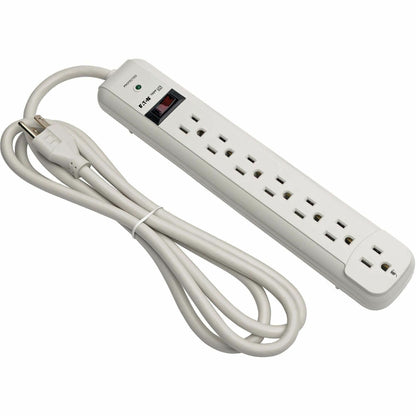 Main Image for Eaton Tripp Lite Series Protect It! 7-Outlet Surge Protector, 6 ft. Cord, 1080 Joules, Diagnostic LED, Light Gray Housing