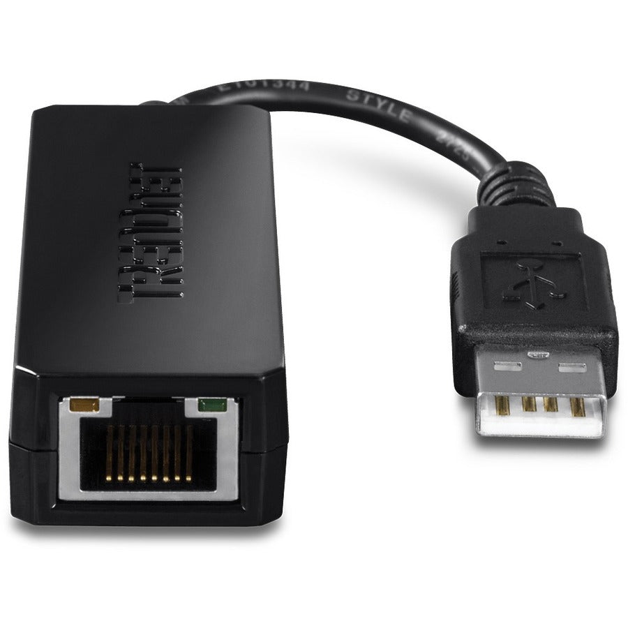 Alternate-Image3 Image for TRENDnet USB 2.0 to Fast Ethernet Adapter, Supports Windows And Mac OS, ASIX AX88772A Chipset, Backwards Compatible With USB 1.0 And 1.0, Full Duplex 200 Mbps Ethernet Speeds, Black, TU2-ET100