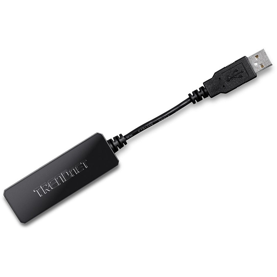 Alternate-Image4 Image for TRENDnet USB 2.0 to Fast Ethernet Adapter, Supports Windows And Mac OS, ASIX AX88772A Chipset, Backwards Compatible With USB 1.0 And 1.0, Full Duplex 200 Mbps Ethernet Speeds, Black, TU2-ET100