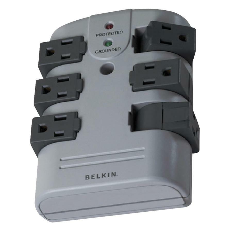 Main Image for Belkin 6 Outlet Pivot Plug Surge Protector - Wall Mounted - 1080 Joules