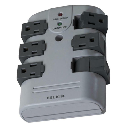 Main Image for Belkin 6 Outlet Pivot Plug Surge Protector - Wall Mounted - 1080 Joules