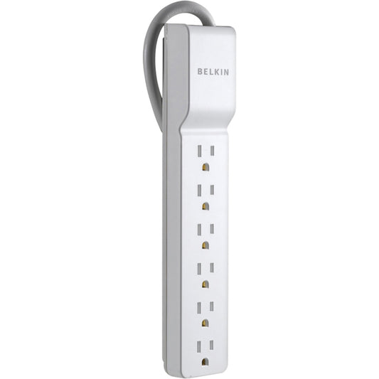 Main Image for Belkin 6 Outlet Home/Office Surge Protector - 2.5 foot Cable - White - 555 Joules
