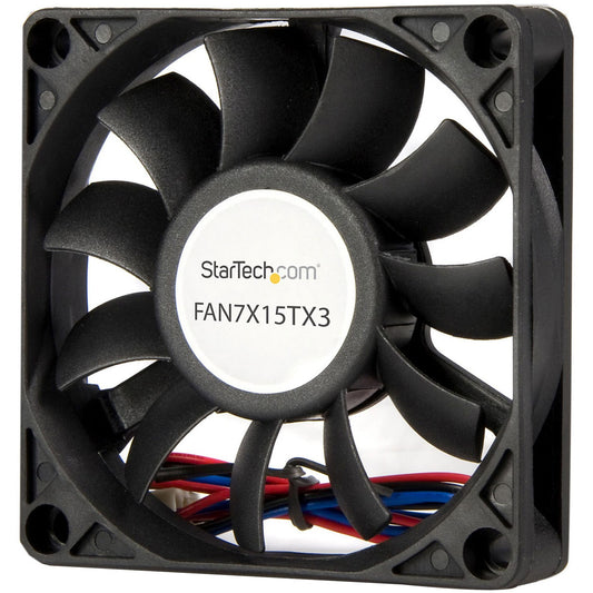 Main Image for StarTech Replacement 70mm Ball Bearing CPU Case Fan - TX3 Connector - Case fan - 70 mm - black