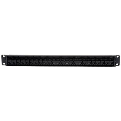 Rear Image for Eaton Tripp Lite Series 24-Port 1U Rack-Mount Cat6/Cat5 Feedthrough Patch Panel, RJ45 Ethernet, TAA