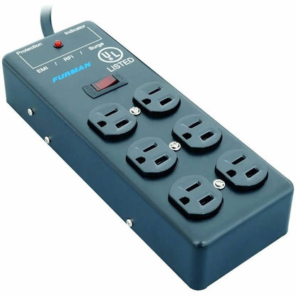 Alternate-Image1 Image for Furman Pro Plugs SS-6B 6-Outlet Power Conditioner Block with Surge Protection & EMI/RFI Filtration