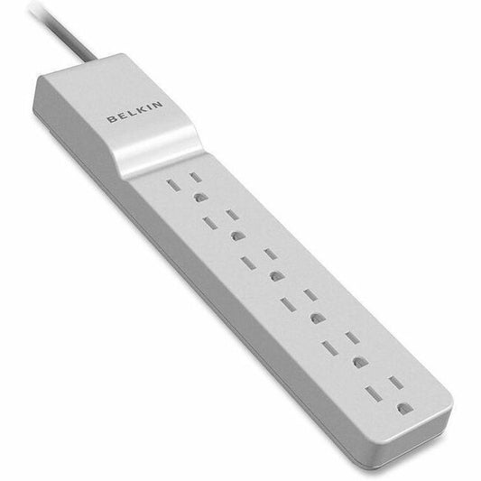 Main Image for Belkin 6 Outlet Home and Office Power Strip Surge Protector with 4ft Power Cord - 720 Joules - 1875 Watts