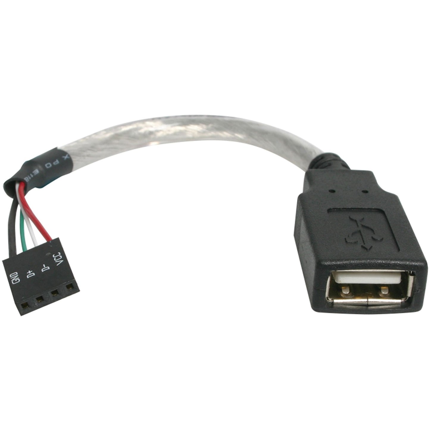 Main Image for StarTech.com 6in USB 2.0 Cable - USB A to USB 4 Pin Header F/F USB A Female to Motherboard Header Adapter - USB cable - 4 pin USB Type A (F) - 4 pin MPC (F) - 15 cm