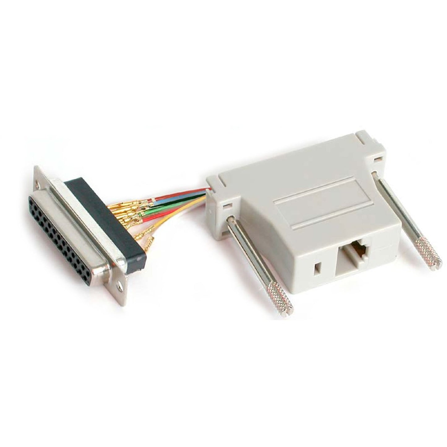 Main Image for StarTech.com DB25 to RJ45 Modular Adapter - Serial adapter - DB-25 (F) - RJ-45 (F)