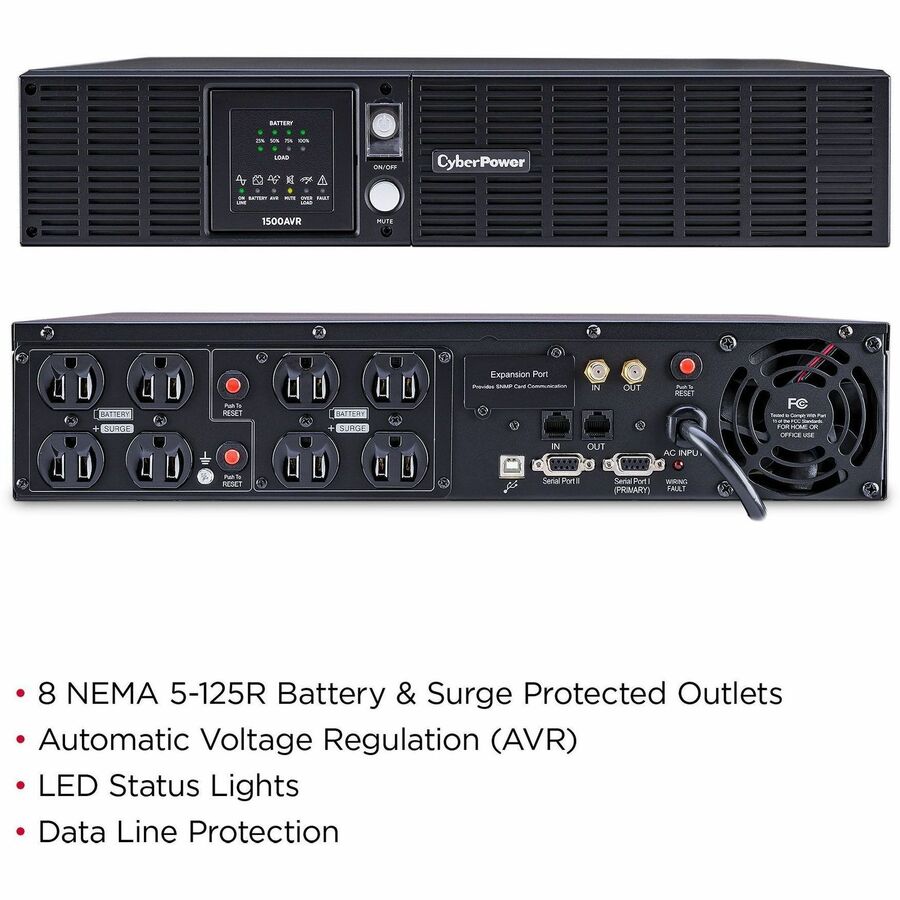 Alternate-Image2 Image for CyberPower CPS1500AVR Smart App LCD UPS Systems