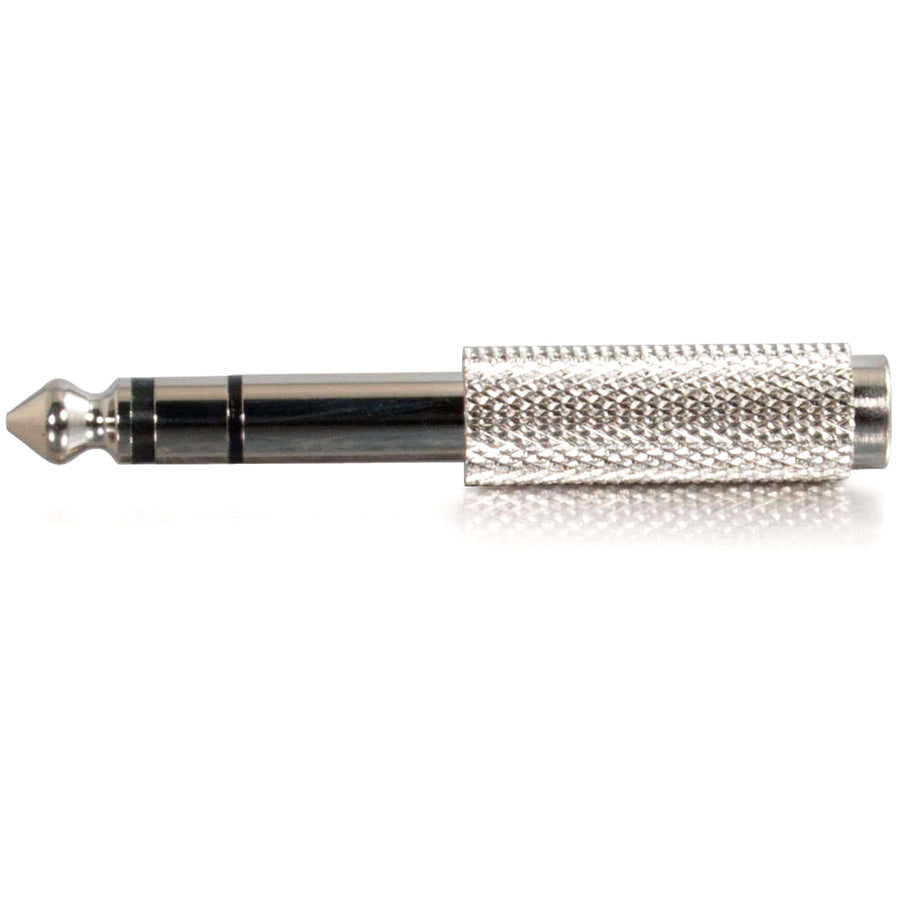Left Image for C2G 6.3mm (1/4in) Stereo Male to 3.5mm Stereo Female Adapter