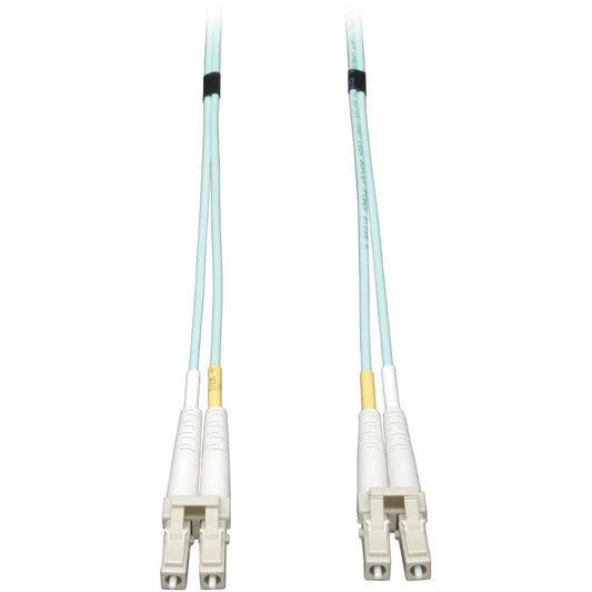 Main Image for Eaton Tripp Lite Series 10G Duplex Multimode 50/125 OM3 LSZH Fiber Optic Cable (LC/LC), Aqua, 2 m (6 ft.)