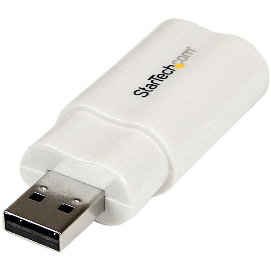 Alternate-Image1 Image for StarTech.com USB 2.0 to Audio Adapter - Sound card - stereo - Hi-Speed USB