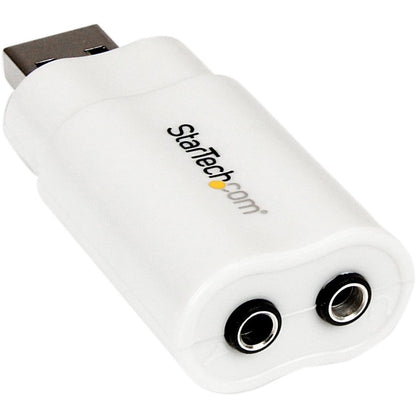 Alternate-Image2 Image for StarTech.com USB 2.0 to Audio Adapter - Sound card - stereo - Hi-Speed USB