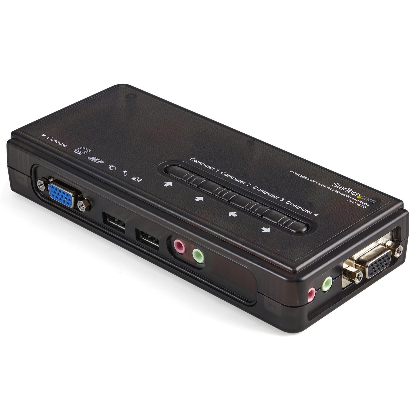 Main Image for StarTech.com SV411KUSB - KVM / audio switch - USB - 4 ports - 1 local user