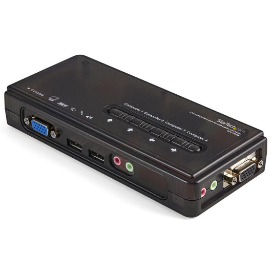 Main Image for StarTech.com SV411KUSB - KVM / audio switch - USB - 4 ports - 1 local user