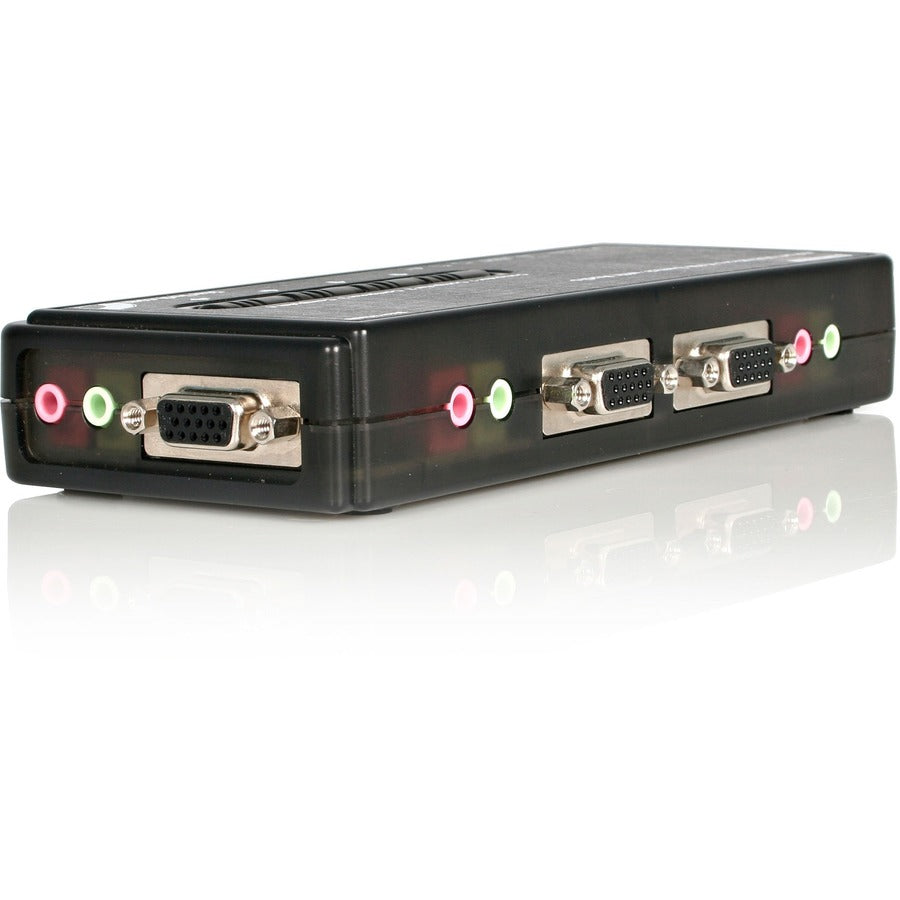 Left Image for StarTech.com SV411KUSB - KVM / audio switch - USB - 4 ports - 1 local user