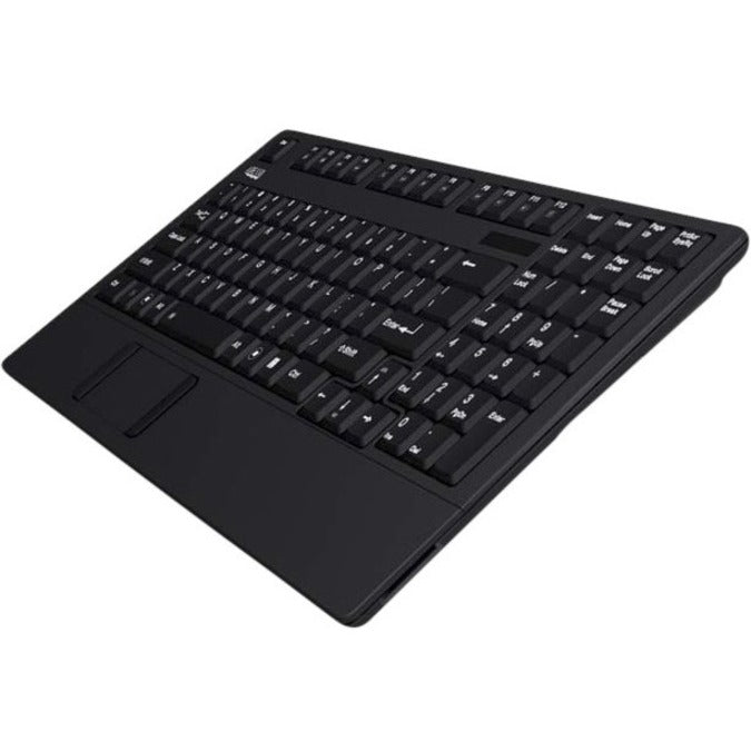 Left Image for Adesso AKB-410UB Slim Touch Mini Keyboard with Built in Touchpad