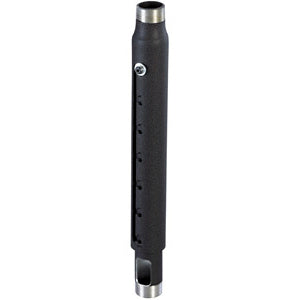 Main Image for Chief 2-3' Adjustable Extension Column - 1 inch Increments - Black