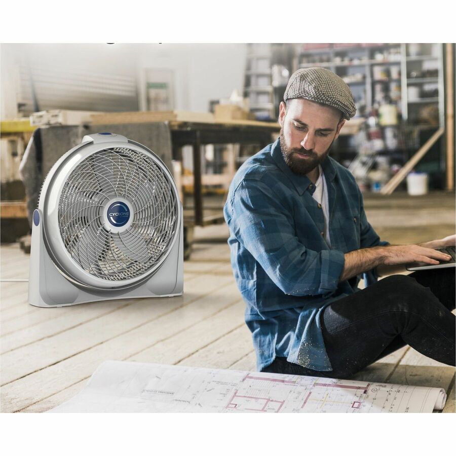 Alternate-Image3 Image for Lasko 3520 Cyclone Pivoting Floor Fan